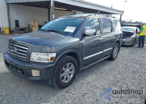 2005 Infiniti Qx56 z USA, uszkodzony, nr VIN 5N3AA08A05N804343